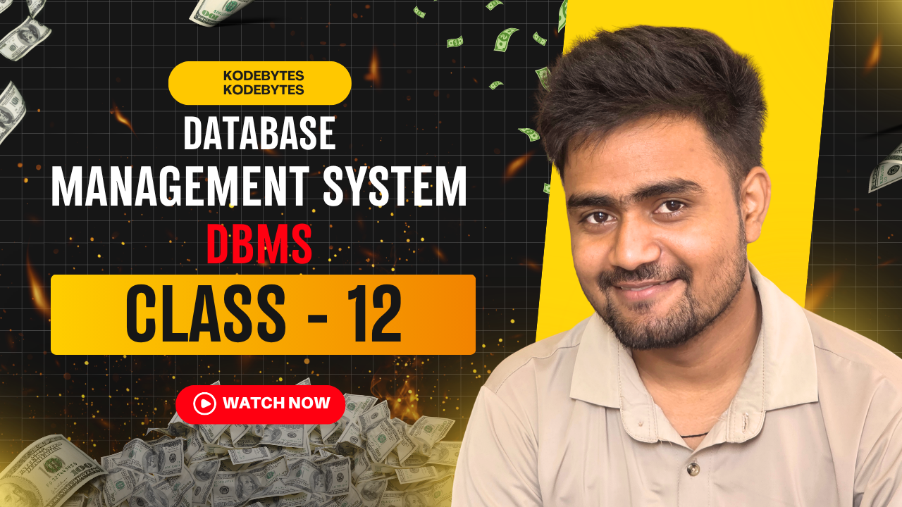 Computer Science -12 || Database management system (DBMS ) ||